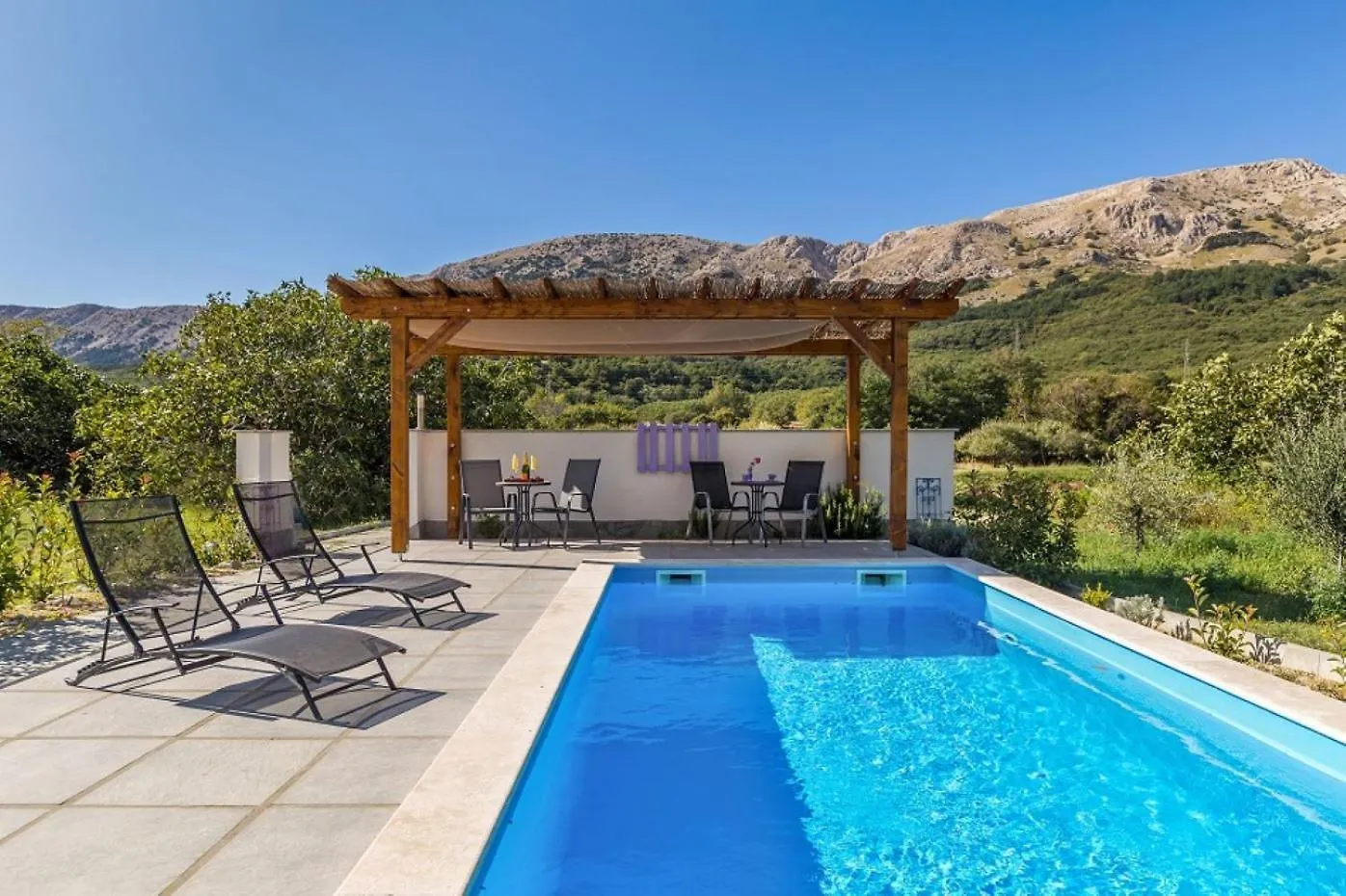 Apartment In The House With Pool, Ground Floor Draga Bascanska